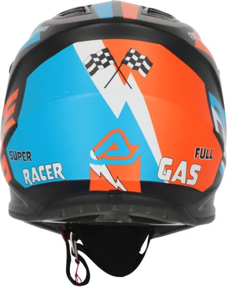 Casca Moto Enduro Copii Profile Black Orange