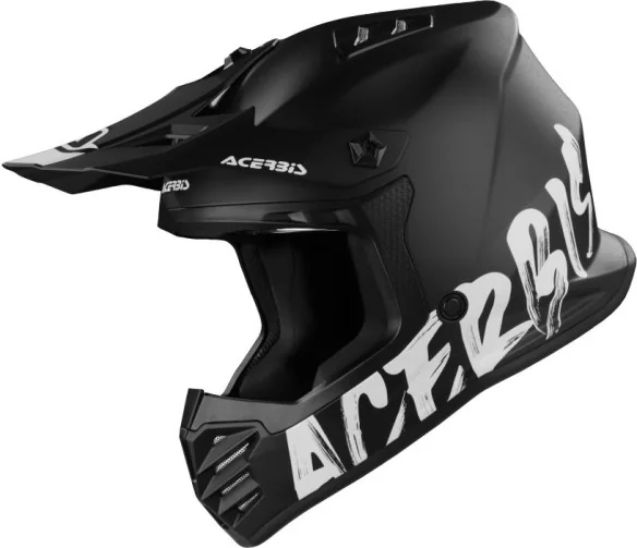 Casca Moto Enduro Copii Profile Metallic Black