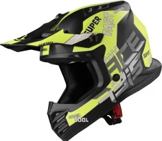 Casca Moto Enduro Copii Profile Black Yellow