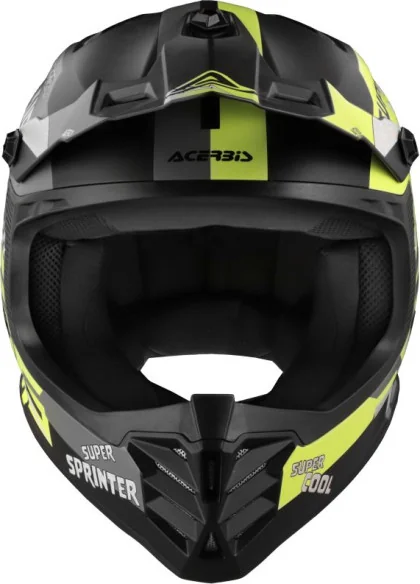 Casca Moto Enduro Copii Profile Black Yellow