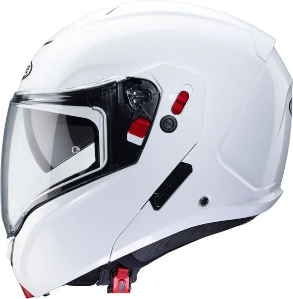 Casca Moto Flip-Up Caberg Horus X Alb Metalic Glossy