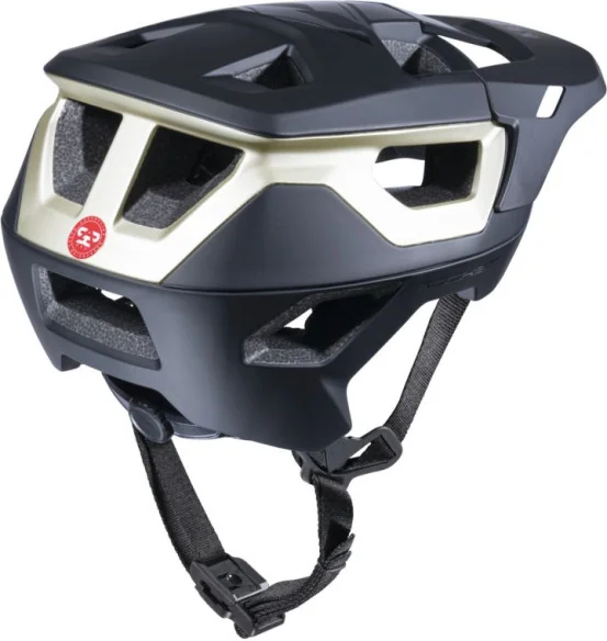 Casca Bike MTB Rocket Dark Grey Pearl Blue Silver