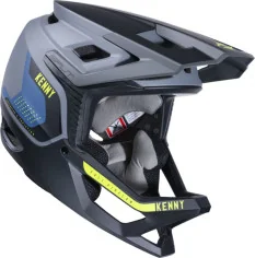 Casca Bike MTB Split Grey Black Blue Yellow