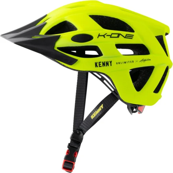 Casca Bike K-One Neon Yellow Black