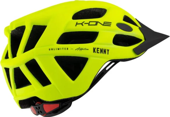Casca Bike K-One Neon Yellow Black