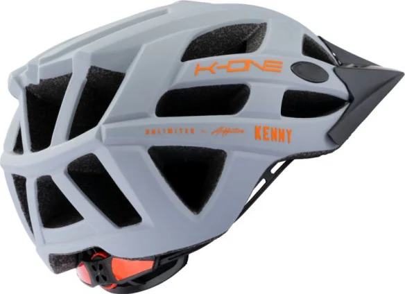 Casca Bike K-One Grey Black Orange