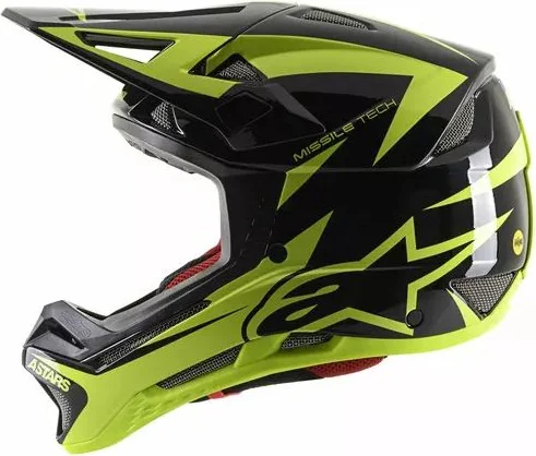 Casca Bike Missile Tech MIPS Black Yellow Fluo 24