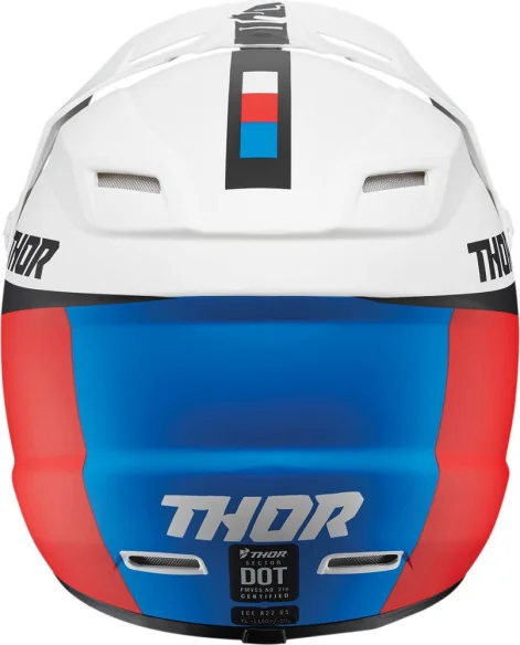 Casca MX Copii Sector Racer Multicolor Alb 2020
