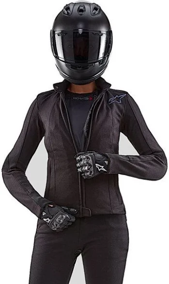 Vesta Moto Airbag Dama Stella Tech-Air 3 Black Grey