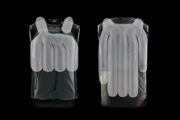 Vesta Moto Airbag Dama Stella Tech-Air 3 Black Grey