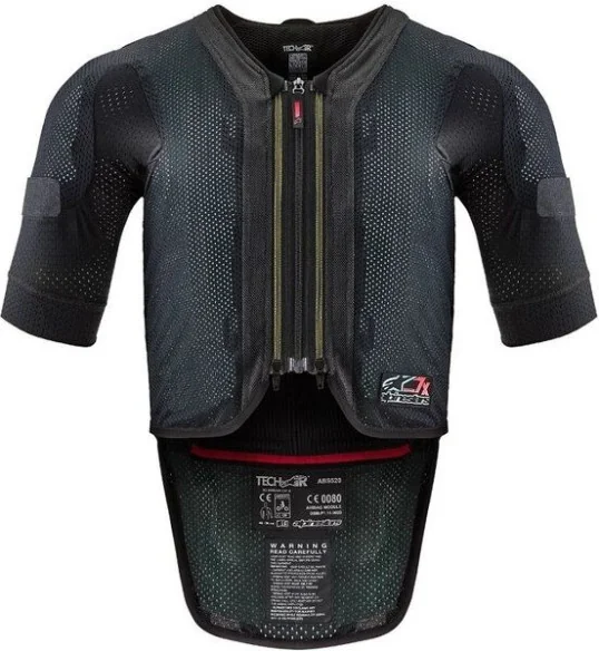 Vesta Moto Airbag Tech-Air 7X Black Red