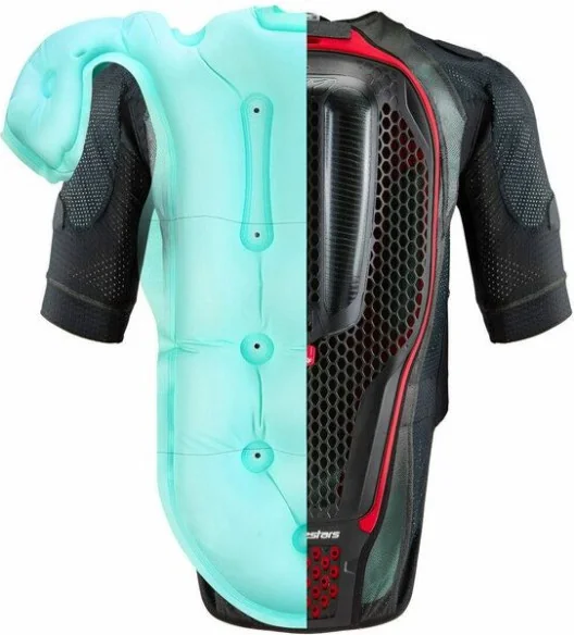 Vesta Moto Airbag Tech-Air 7X Black Red