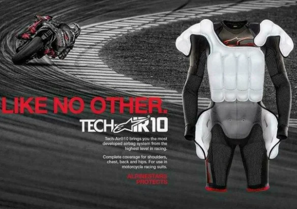 Airbag Moto Race Tech-Air 10 Black Red