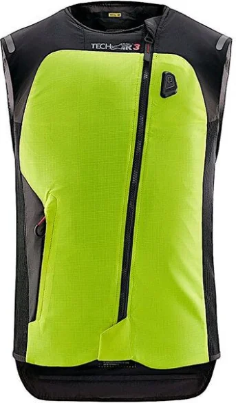 Vesta Moto Airbag Tech-Air 3 Black Yellow Fluo
