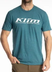 Tricou K Corp SS Heathered Teal White