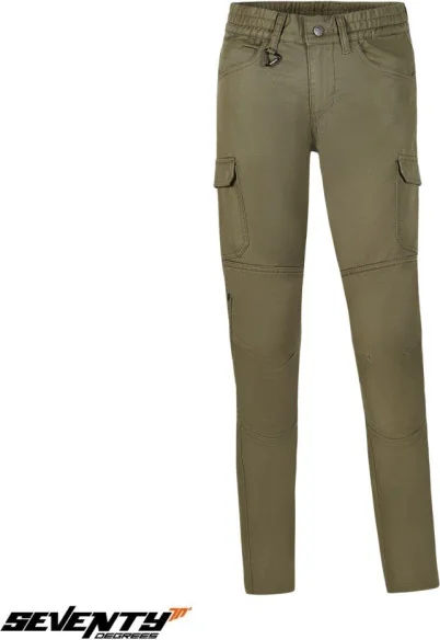 Pantaloni Moto Textili Dama SD-PC26 Teide Cargo Green Forest