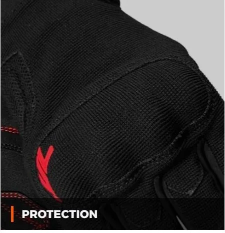 Manusi Moto Textile SD-C40 Asphalt Black Red