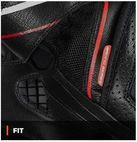 Manusi Moto Piele SD-N30 Mugello Black Red