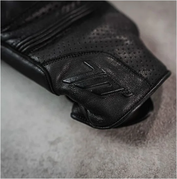 Manusi Moto Piele SD-C20 Rebel Black