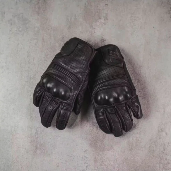 Manusi Moto Piele SD-C20 Rebel Black