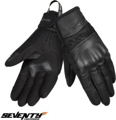 Manusi Moto Piele SD-C36 Icon Black
