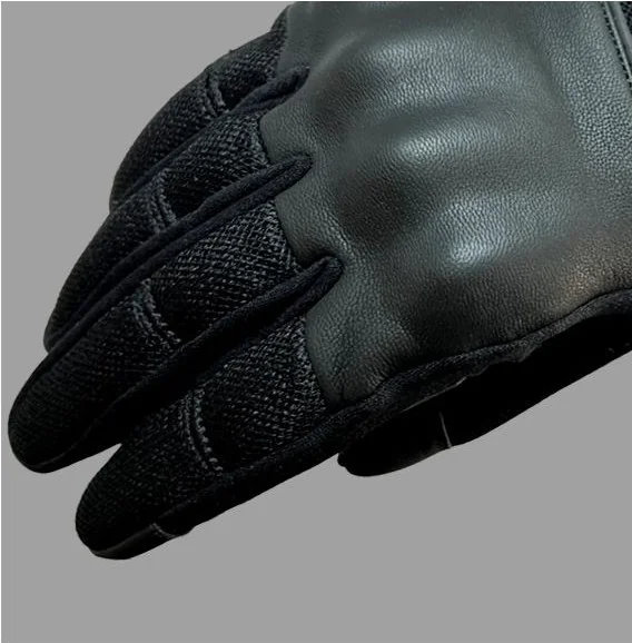 Manusi Moto Piele Dama SD-C38 Icon Black