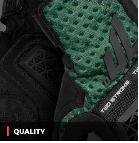 Manusi Moto Textile SD-N60 Two Stroke Black Green Red