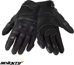 Manusi Moto Piele SD-N34 Sprint Black