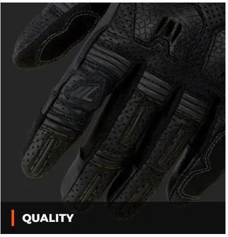 Manusi Moto Piele SD-N34 Sprint Black