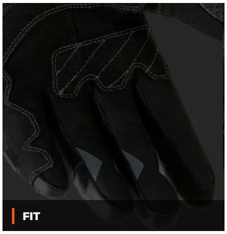 Manusi Moto Piele SD-N34 Sprint Black