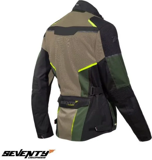 Geaca Moto Textila SD-JT70 Atacama Sand Green Fluo