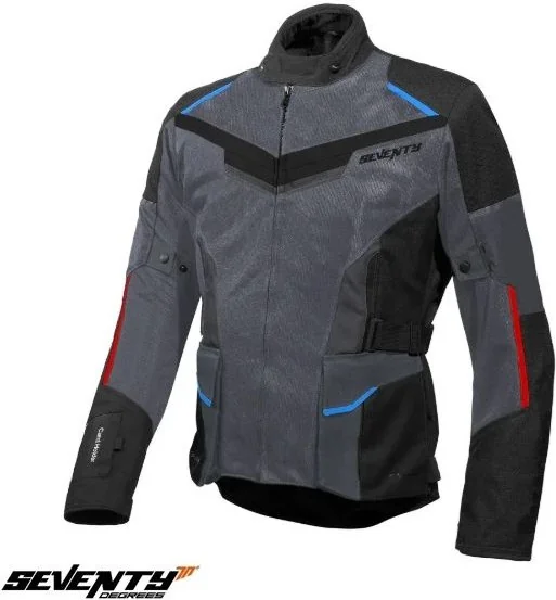 Geaca Moto Textila SD-JT70 Atacama Grey Blue Red