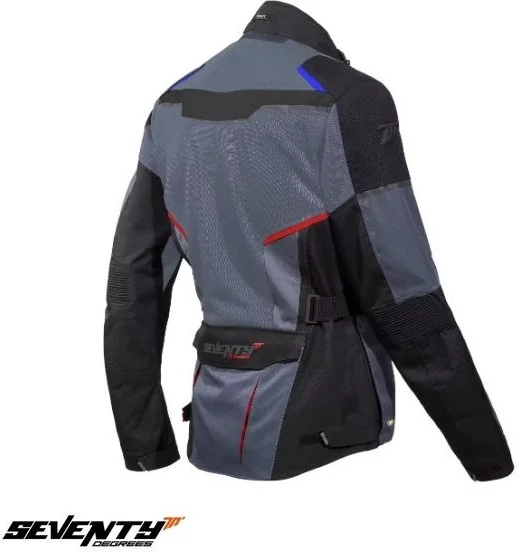 Geaca Moto Textila SD-JT70 Atacama Grey Blue Red