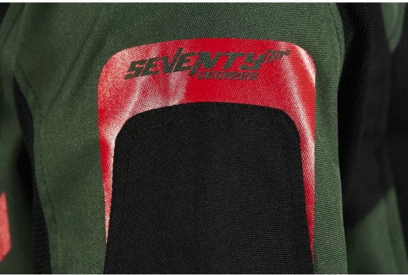 Geaca Moto Textila SD-JT66 Sahara Green Black Red