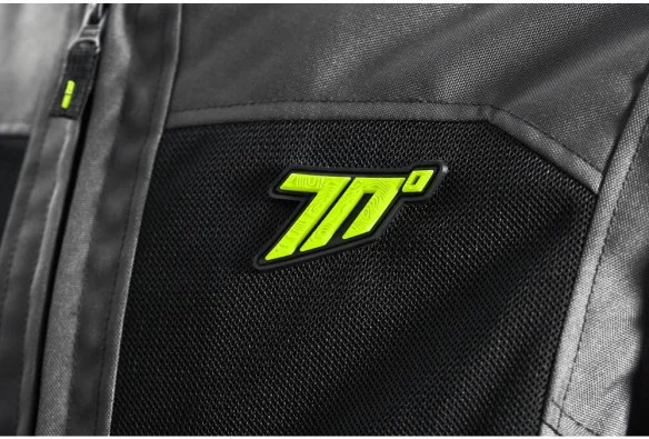 Geaca Moto Textila SD-JT66 Sahara Grey Yellow Fluo