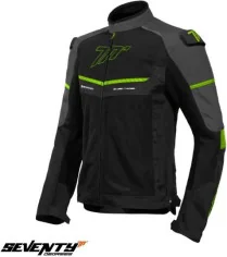 Geaca Moto Textila SD-JR60 Thunder Black Grey Yellow Fluo