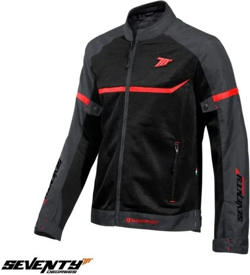 Geaca Moto Textila SD-JR30.1 Mojave Black Red