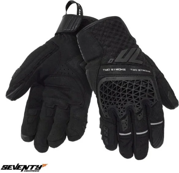Manusi Moto Textile SD-N60 Two Stroke Black