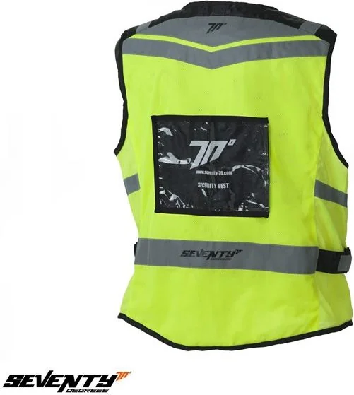 Vesta Moto Reflectorizanta SD-S2 Yellow Fluo