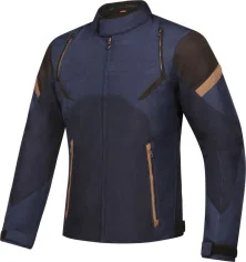 Geaca Moto Textila Striker Retro WP MS Black Navy Brown
