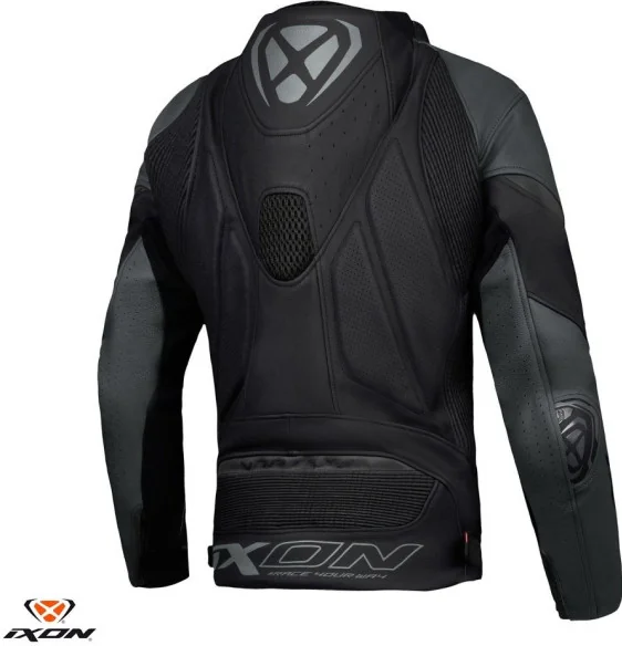 Geaca Moto Piele Vortex 3 MS Black