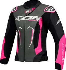 Geaca Moto Textila Dama Vortex 3 LS Black Pink White