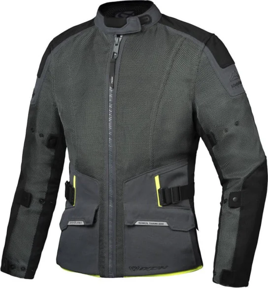 Geaca Moto Textila M-Njord MS Green Black Yellow