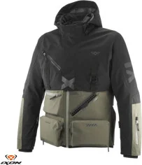Geaca Moto Textila Etna Khaki Black