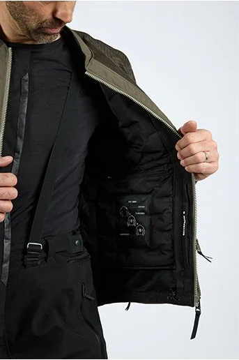 Geaca Moto Textila Etna Khaki Black