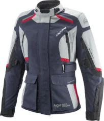 Geaca Moto Textila Dama Midgard LS Grey Navy Black