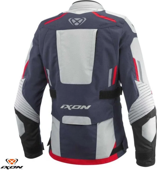 Geaca Moto Textila Dama Midgard LS Grey Navy Black