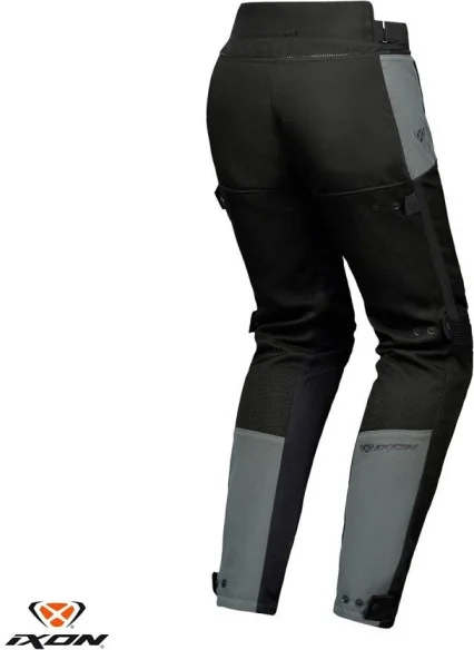 Pantaloni Moto Textili M-Njord MS Green Black Yellow