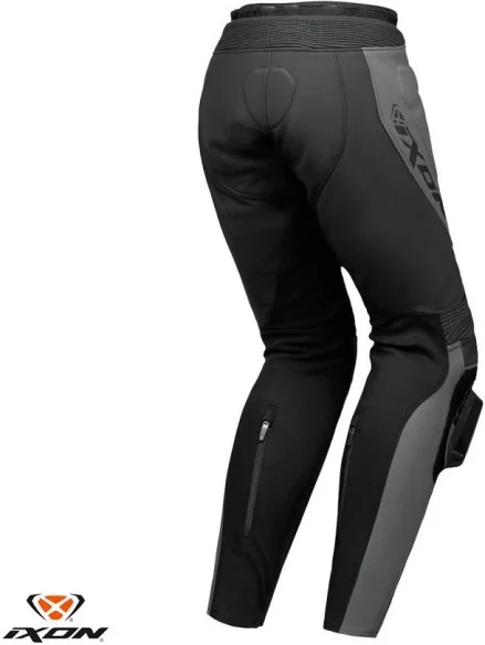 Pantaloni Moto Piele Vortex 3 MS Black