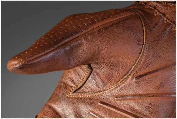 Manusi Moto Piele Dama RS Nizo Air LS Camel